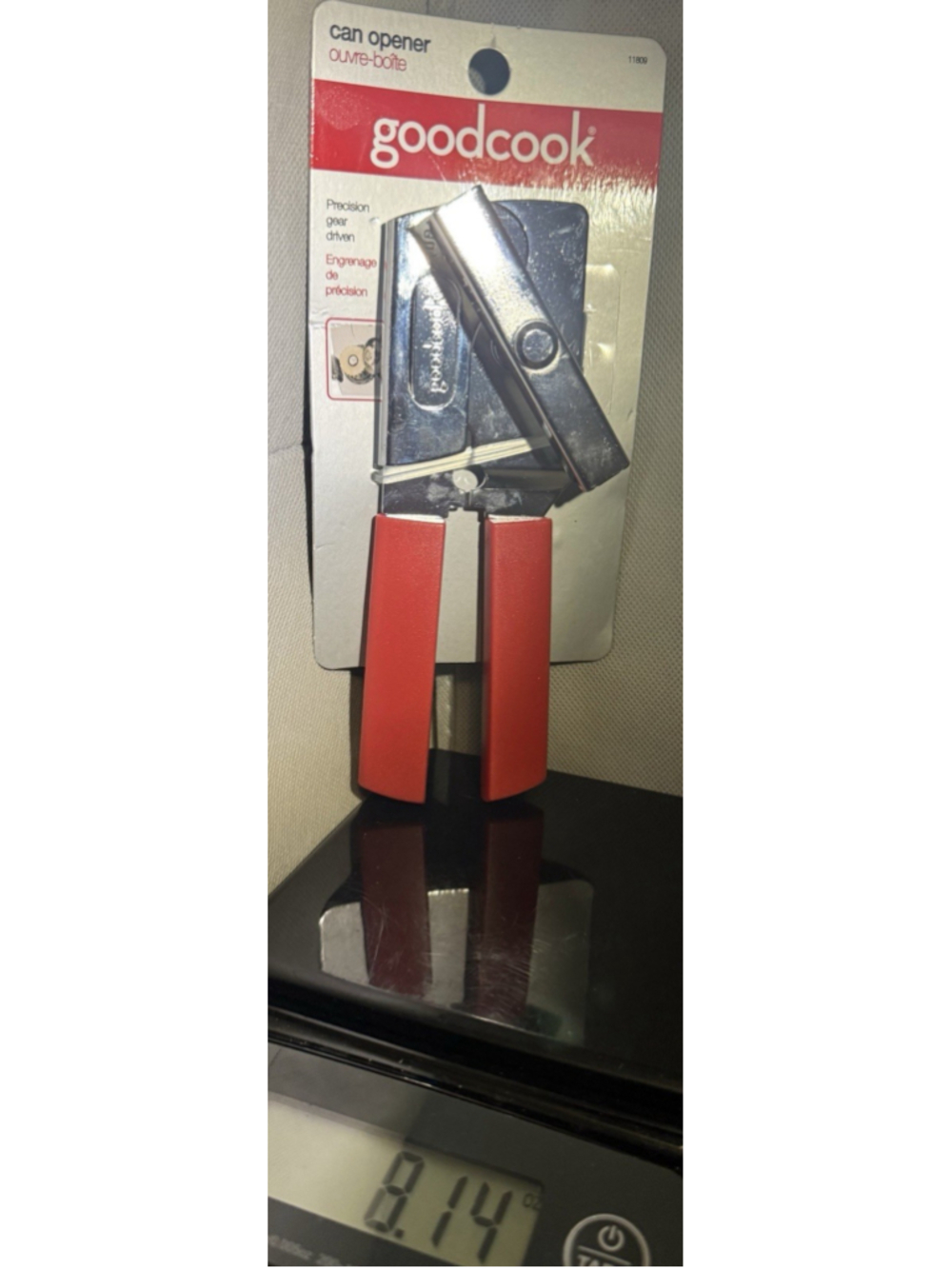 GoodCook Everyday Can Opener, Red Medium,